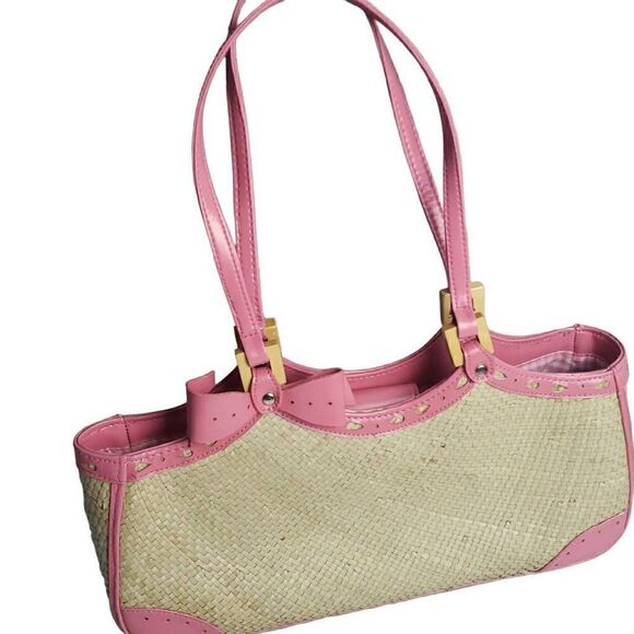 Pink Natural Fiber Bag - Picture 2 of 16